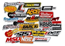 Holley Go Fast Sticker Pack 24 Vinyl Decal Pack 36-462