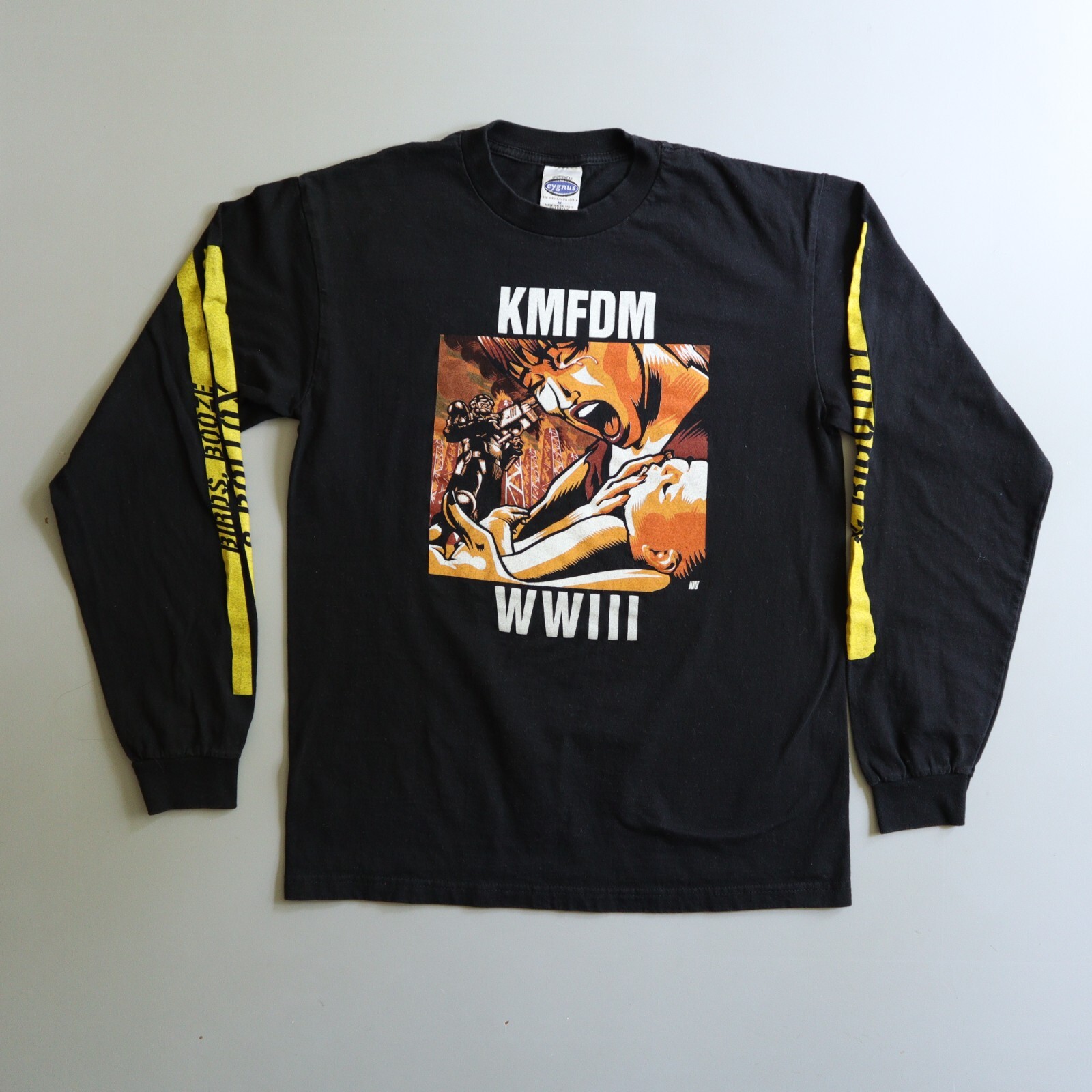 KMFDM World War III Shirt Industrial Rock Band WWIII … Gem