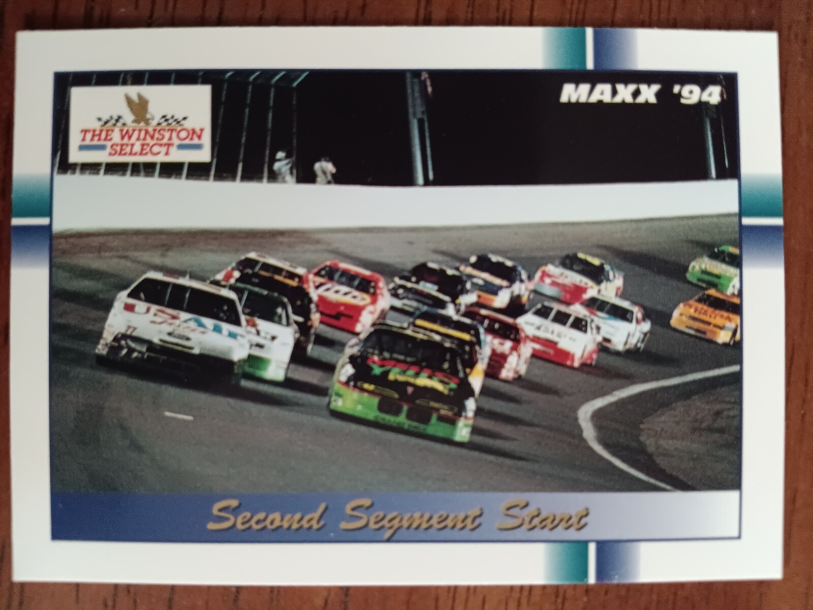 "SECOND SEGMENT START" NASCAR CUP SERIES 1994 MAXX CARD #333