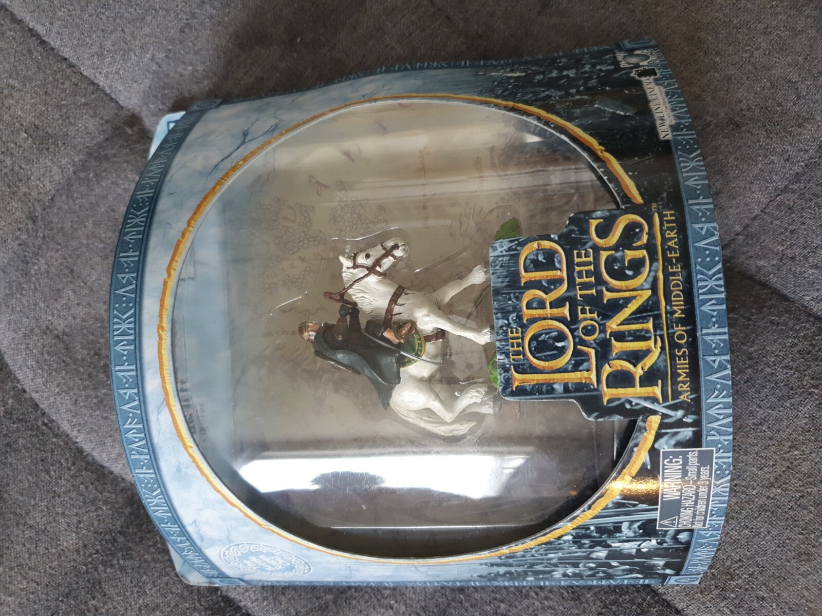 Lord of the Rings Armies of Middle-Earth - Merry in Rohan Armor on Pony Figurine