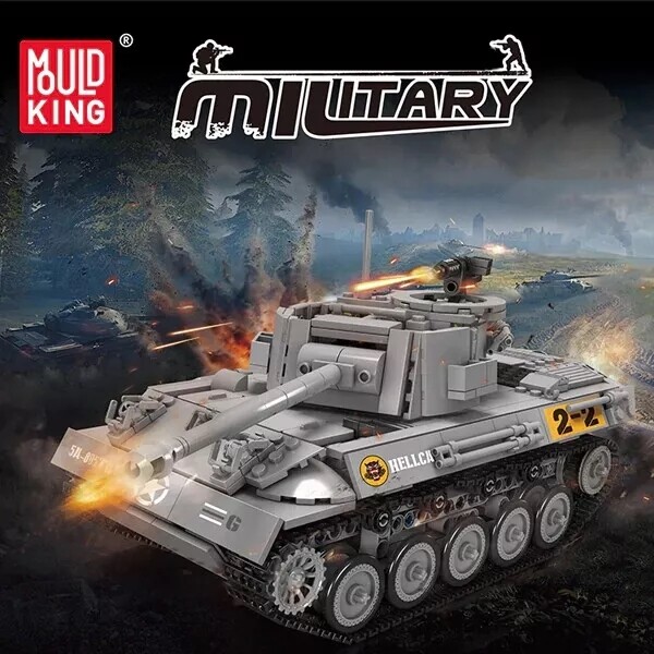 Mould King 20032 No. M18 Hellcat Tank Destroyer Building Block Toy