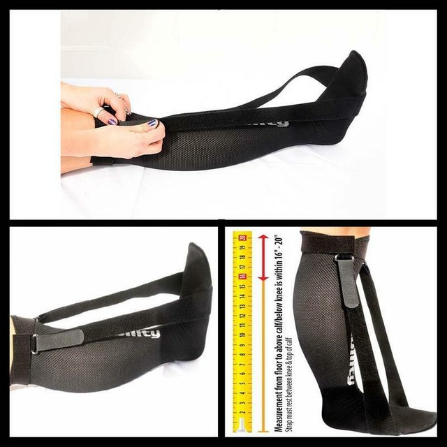 Regular Double Strap Night Sock for Plantar Fasciitis Achilles