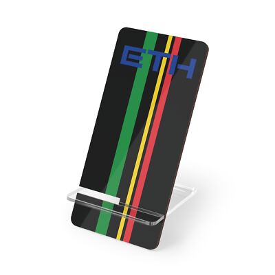 Ethiopia Proud Ethiopian Cell Mobile Smart Phone Desk Display Stand Holder Tech