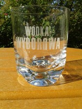 Vodka Wyborowa Vidrio Highball Lowball On The Rocks Tri Bottom Vodka Wiskey Drink