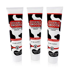 Udderly Smooth Original Hand Cream 4oz (purse size) ( 3 pack )  