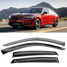F&R Out-Channel Sun Shade Vent Rain Wind Window Visor For 23-Up Acura Integra