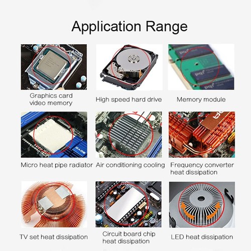 Prozessor CPU-Kühler Kühlkörper putz Thermisches Fett HY410 HY510 HY610 - Afbeelding 11 van 14