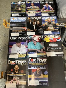 The Card Player Magazine 30th Anniversary 2018 Vol 31 No 1-26 Original.