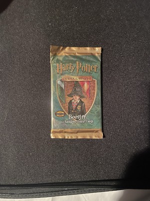 2001 HARRY POTTER TRADING CARD GAME 1x SEALED BOOSTER PACK SORTING HAT WIZARDS