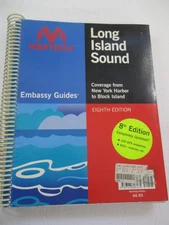 Long Island Sound NY Harbor Block Island Maptech Embassy Guides Eighth Edition