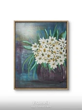 Pam Bible Abstract Colorful Modern Unique Bold Wall Art Acrylic Canvas