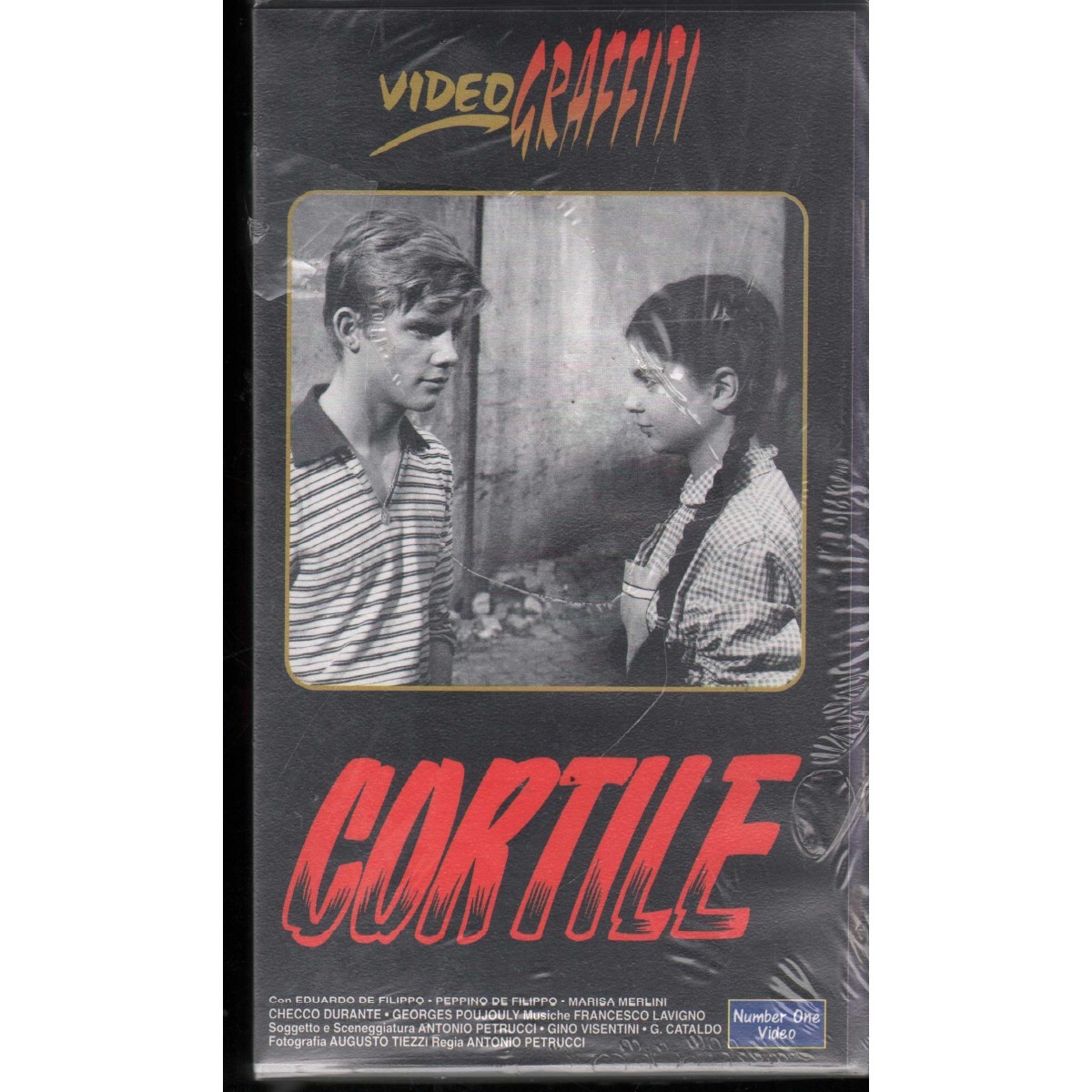 Antonio Petrucci Univideo VHS Courtyard – CN55292 Sealed