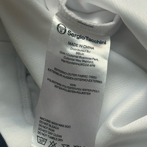 NWOT Sergio Tacchini Tennis Shorts Sz M Drawstring Logo - Picture 3 of 6
