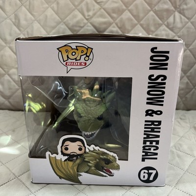 アメコミ Funko POP! Rides Jon  & Rhaegal 67 emballage endommagé) Figurine Funko Pop! Jon Snow & Rhaegal Game