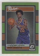 2017 Panini Donruss Optic The Rookies Lime Green Prizm /175 Josh Jackson #4 zk3