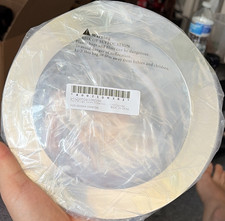 Chrome Round Ceiling Light Shade/Diffuser Cover Replacement Part