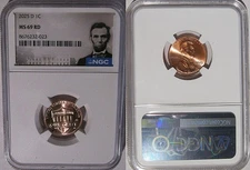 2025 D Lincoln SHIELD 1c Cent NGC MS 69 RD