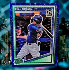 2025 Donruss Baseball - Ryan Clifford - Optic Blue Velocity Prizm Rated Prospect