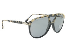 PERSOL P 3217-S 1087/R5 BLACK BEIGE HAVANA GREY AUTHENTIC FRAME SUNGLASSES 59-14