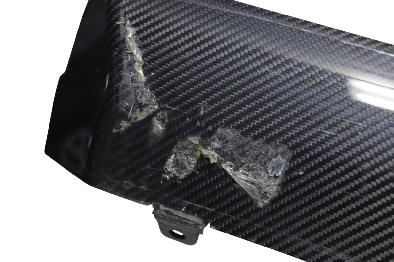 McLaren 600LT Spider Right Side Lower Carbon Door Molding Trim 2019 2020 OEM