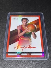 2008-09 Topps Signature - Red Foil Facsimile Signatures #TS-LW Lenny Wilkens,...