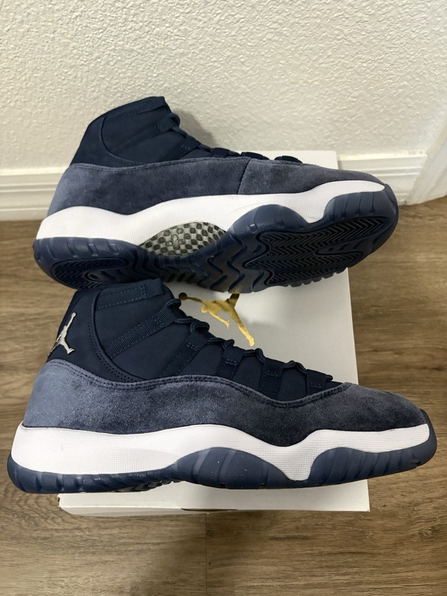 NIKE WMNS エアージョーダン11 MIDNIGHTNAVY 27cm WMNS Air Jordan 11 Retro Midnight Navy Sneakers Size 8.5 (BRAND