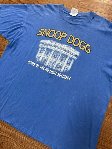 Snoop Dogg No Limit Records Rap Tee Shirt Men’s Size Vintage vintage concert t-shirt, vintage, size XXL, single stitch, B+ condition