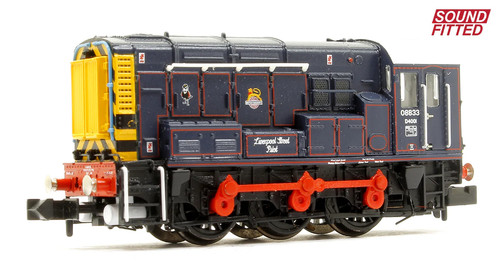 Graham Farish 371-015ESF Class 08 08833 'Liverpool Street Pilot' BR/GER Lined Bl | Zustand: New