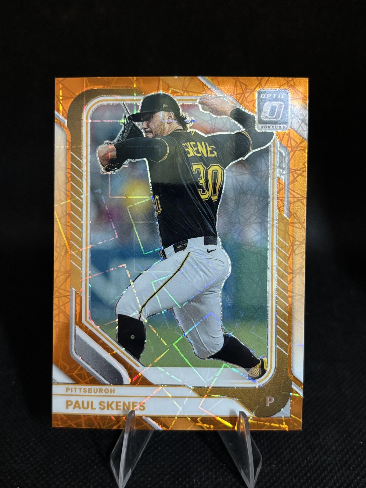 2026 Donruss #70 Paul Skenes Optic Orange Velocity