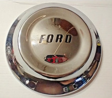 Vintage 52 53 54 Ford Dog Dish Hubcap 10 12 Hub Cap 1952 1953 1954 One Hubcap