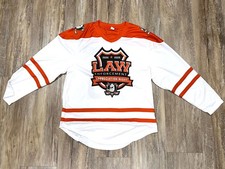 NEW NHL 2025 ANAHEIM DUCKS X LAW ENFORCEMENT APPRECIATION NIGHT HOCKEY JERSEY XL