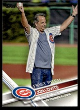 2017 Topps Series 1 First Pitch #FP-21 Jon Lovitz Chicago Cubs