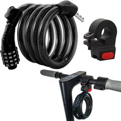 Xiaomi M365/Max/Gxl/Ninebot/Segway Scooter & Bicycle Combination Lock - 4Ft Long