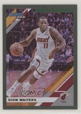 2019-20 Panini Donruss Green Flood Dion Waiters #112 h2o