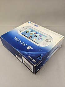 SONY Playstation Vita Light Blue/White PCH-2000 ZA14 Console Wi-Fi model, Open B