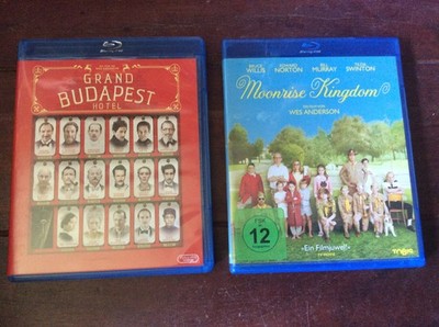 Wes Anderson [2 Blu Ray]  Moonrise Kingdom + Grand Budapest Hotel