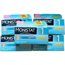 (5) Monistat 1 Day Yeast Infection Treatment Vaginal Antifungal  Exp-12/2025+