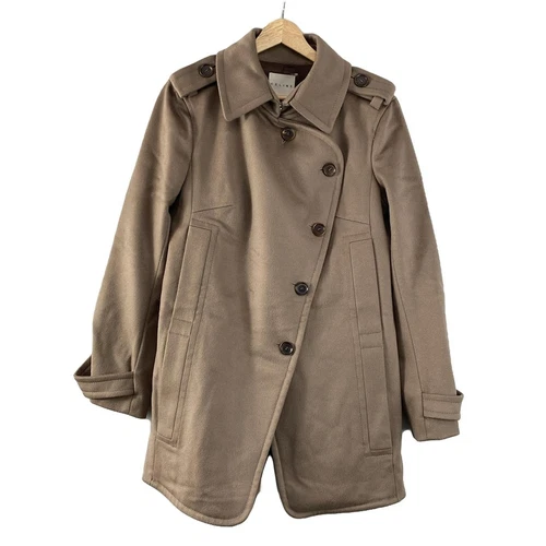 Autore CELINE Cappotto donna marrone scuro