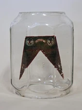 Columbus Gumball/Peanut Machine Octagonal Globe With Old Decal - Sale - Now $40!