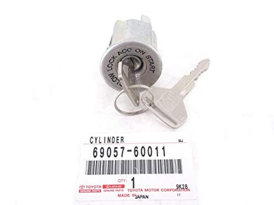 NEW TOYOTA Genuine OEM Ignition Cylinder Key Set 69057-60011 Land
