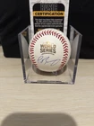 Javier Baez Signed 2016 World Series Baseball Chicago Cubs JSA COA