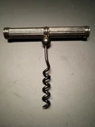Well Preserved Art Nouveau Art Deco Silver Corkscrew