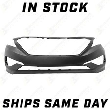 New Primered - Front Bumper Cover For 2015 2016 2017 Hyundai Sonata 2.4l New Primered - Front Bumper Cover For 2015 2016 2017 Hyundai Sonata 2.4l