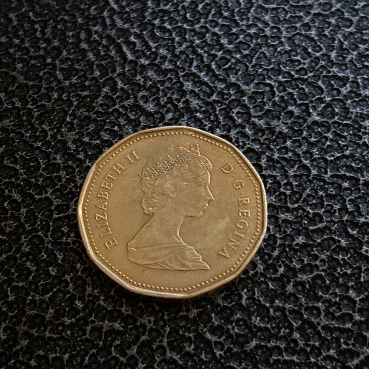 VINTAGE 1989 Canada One Dollar Coin, Loonie, Circulated Krause VINTAGE 1989 Canada One Dollar Coin, Loonie, Circulated Krause