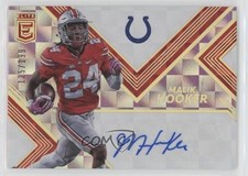2017 Donruss Elite Elite Rookie Auto Red 125/199 Malik Hooker #RA30 Auto 00jz