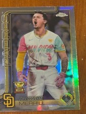 2025 Topps Chrome Prizm Refractor and Refractor
