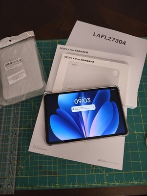 Xiaomi Pad Mini 8.8  512GB 12GB RAM Global Model Tablet Black, Plus Extras!