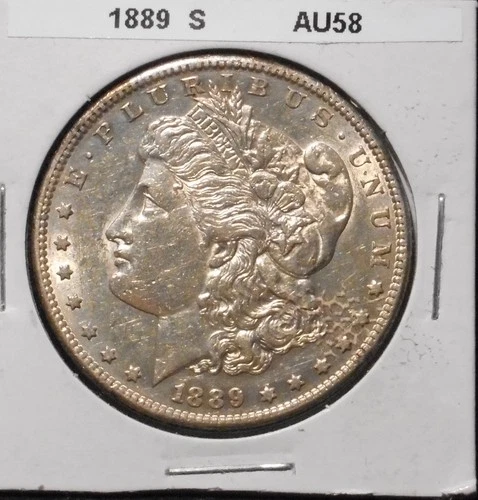 1889-S  MORGAN  Dollar (Better Date) - AU Condition