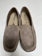 Arcopedico Alice Sz 39 - US 8-8.5 Suede Loafers Taupe Color
