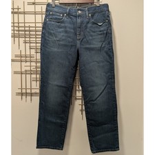 J.Crew Classic Straight Jeans Dark Wash Denim High Rise Women's 29 High Waisted